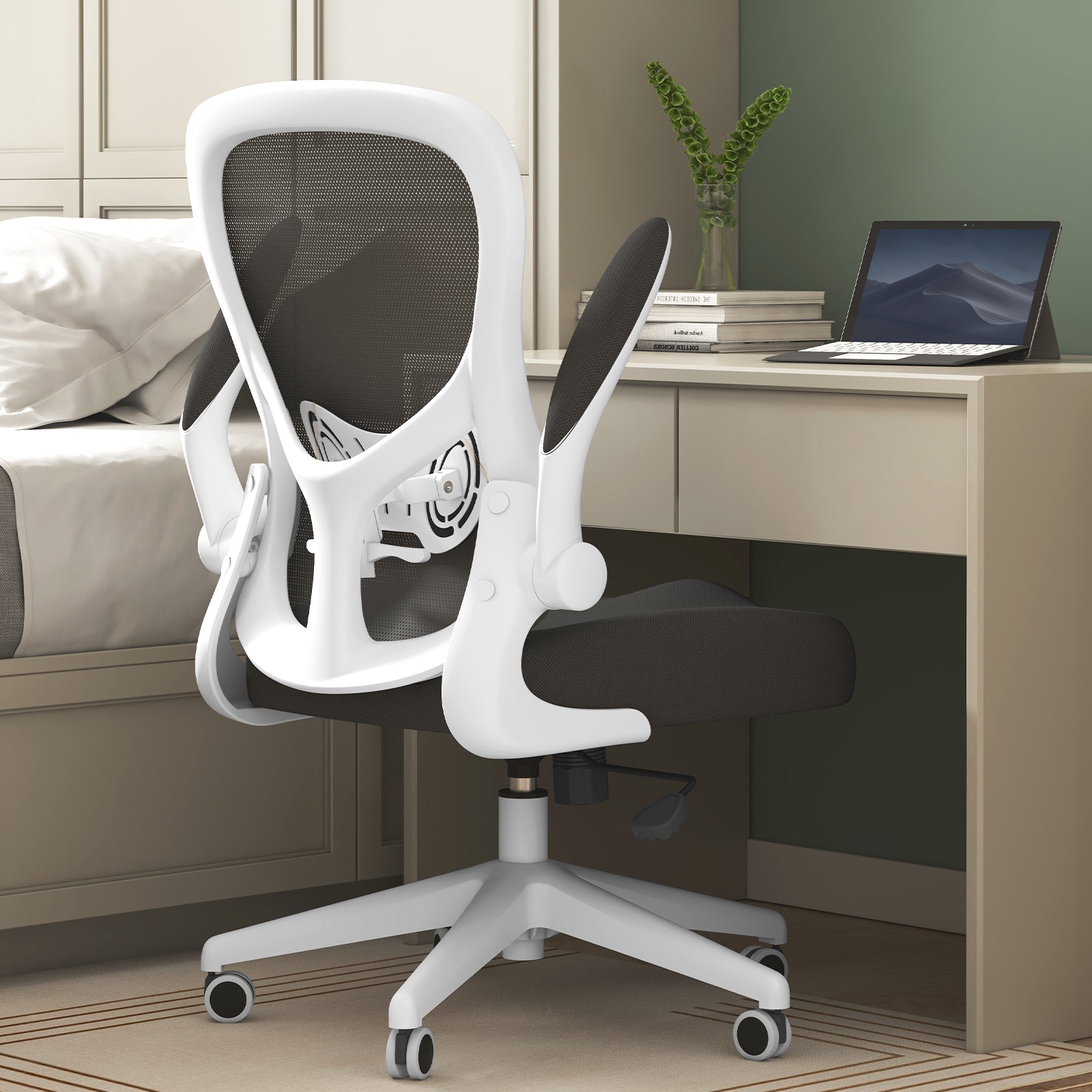 Mesh deals chair white