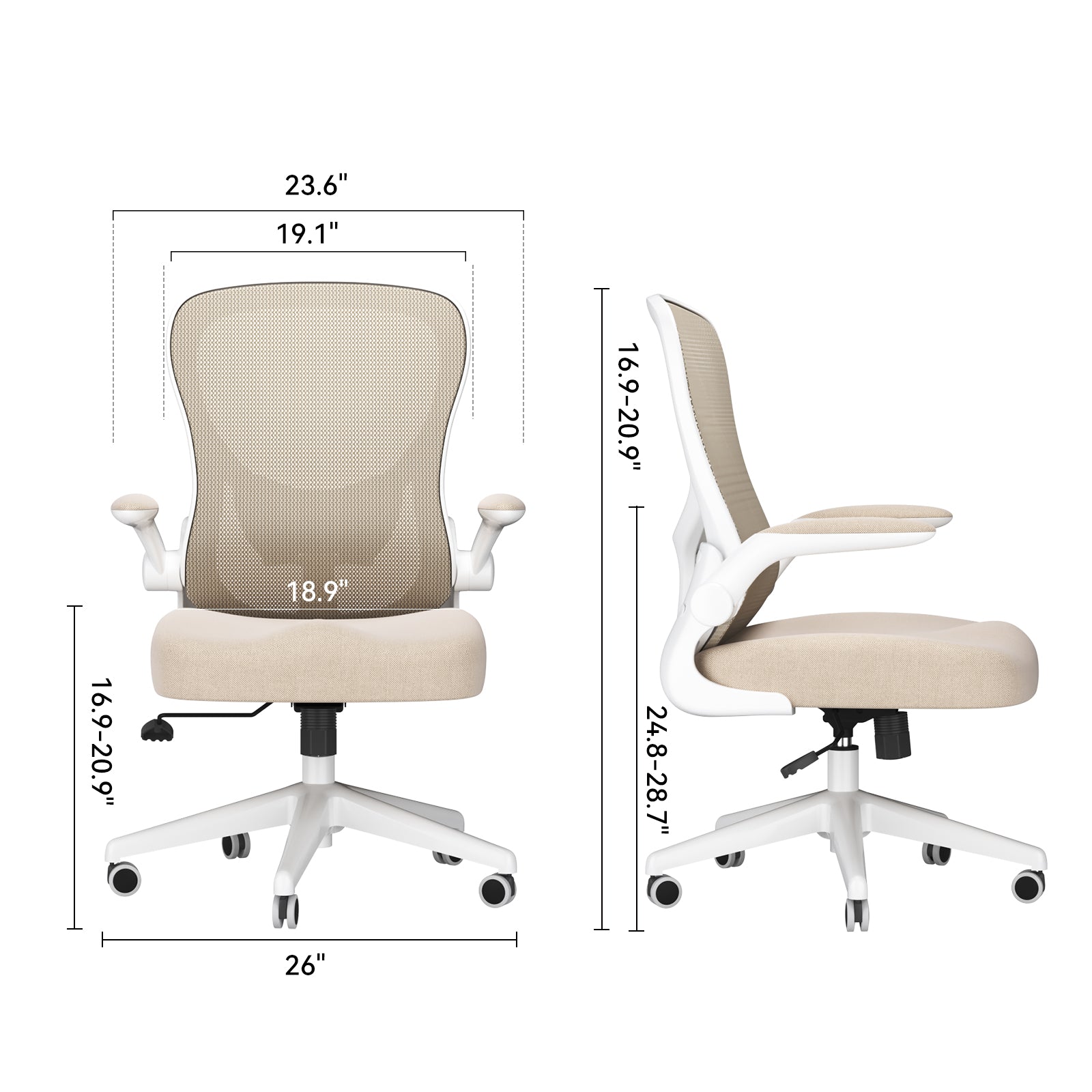 HBADA Butterfly Office Chair-J3