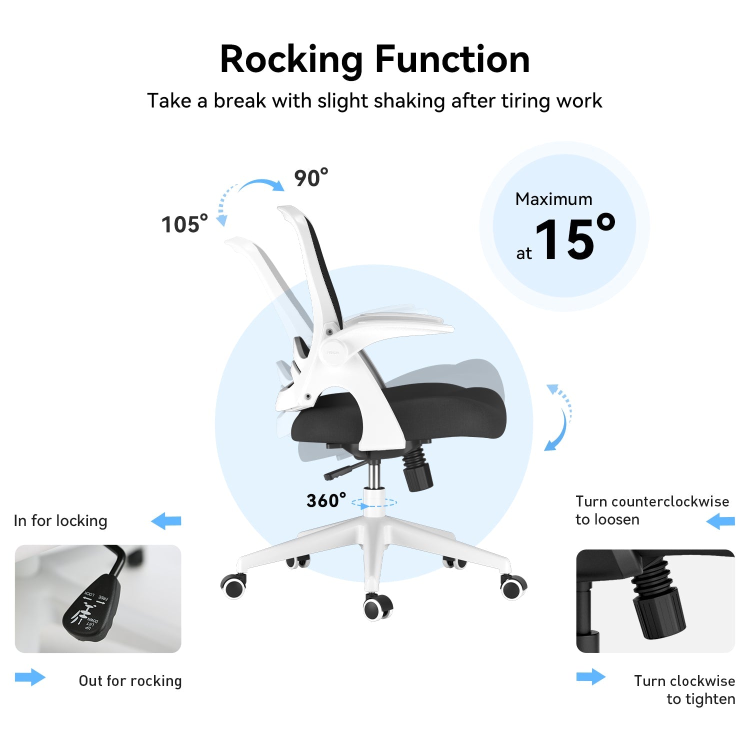 HBADA Penguin-inspired Office Chair-J1