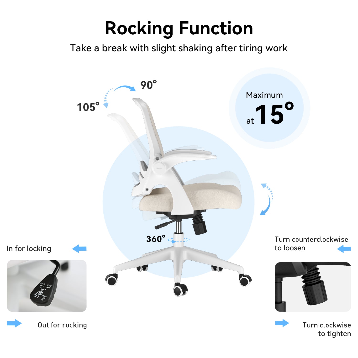 HBADA Penguin-inspired Office Chair-J1