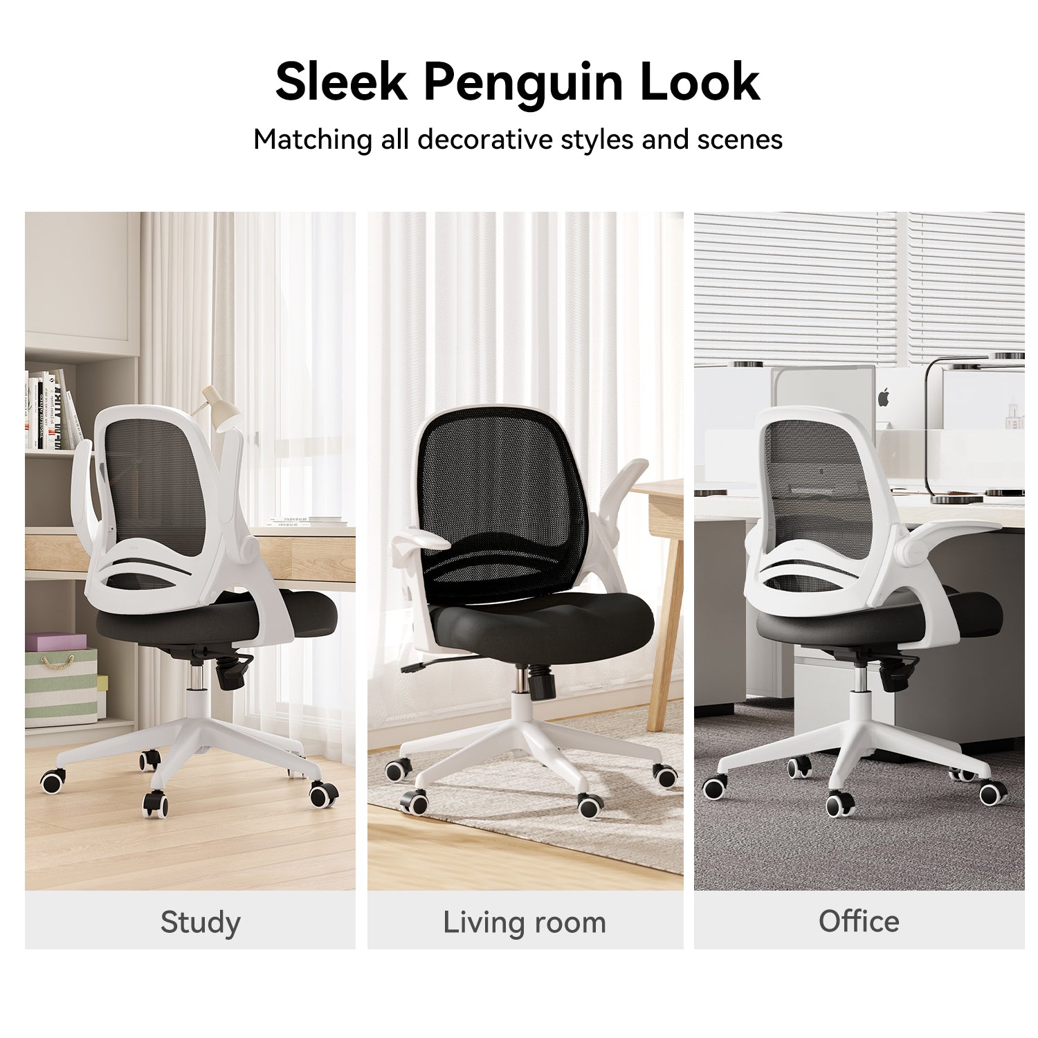 Tainoki white store office chair